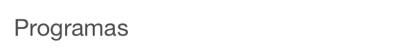Programas