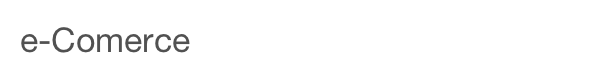 e-Comerce